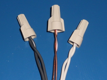 twisted wire cap